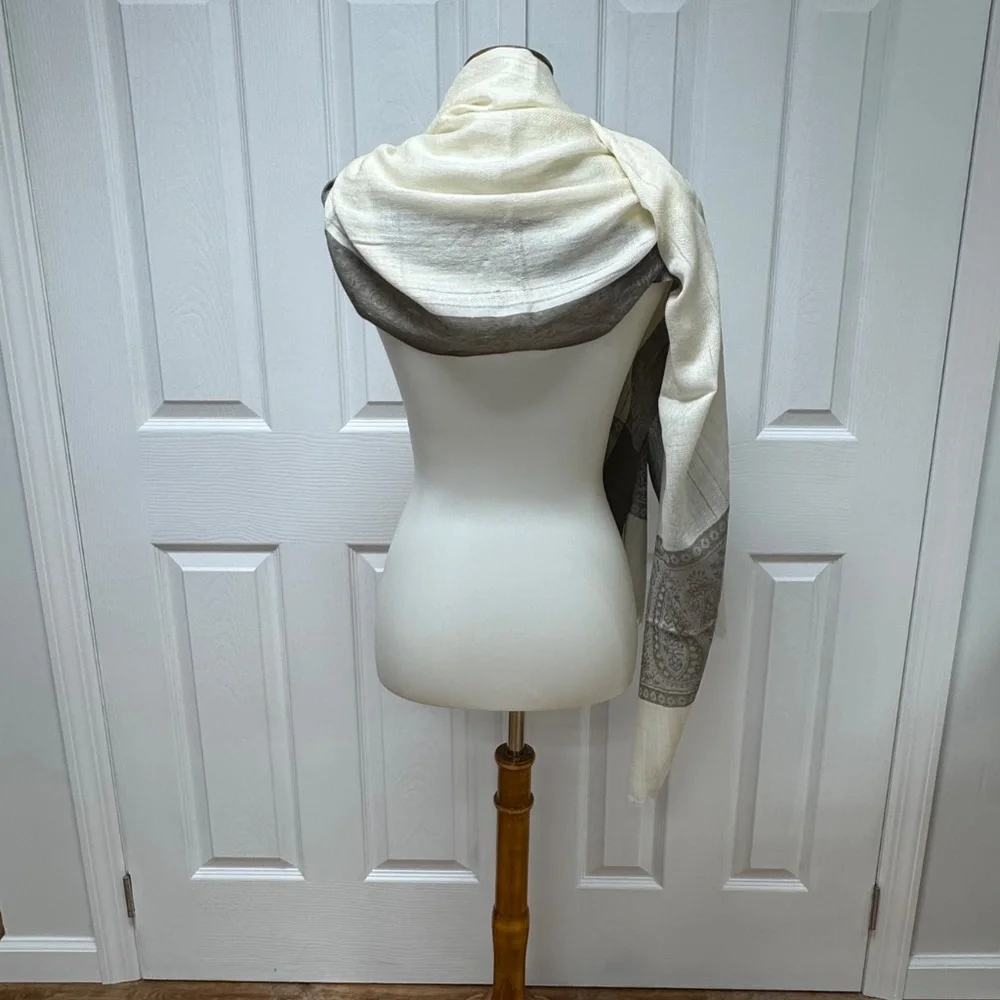 Cashmere Paisley‎ Pattern Pashmina Scarf 78